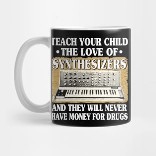 Funny Analog Synthesizer Quote Synths Modular ADSR Mug